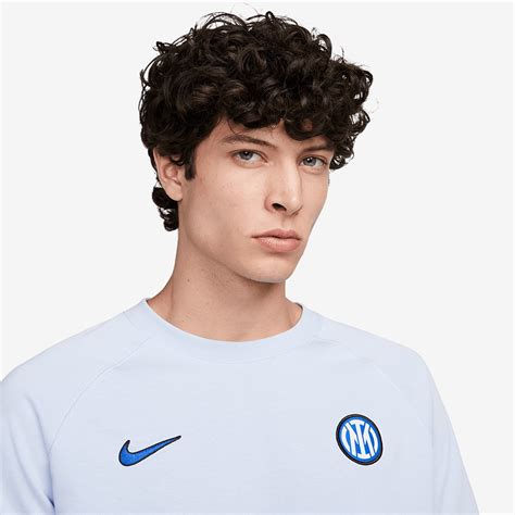 Camiseta Nike Inter Milan 23 24 Travel MC Marino Claro Lyon Azul