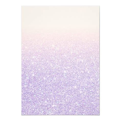 Purple Pink Sparkly Glitter Ombre Bachelorette Invitation Zazzle