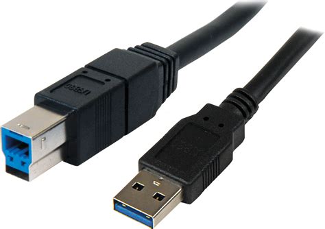 St Usb3sab3mbk Usb 3 0 Cable A Male To B Male 1 M At Reichelt Elektronik