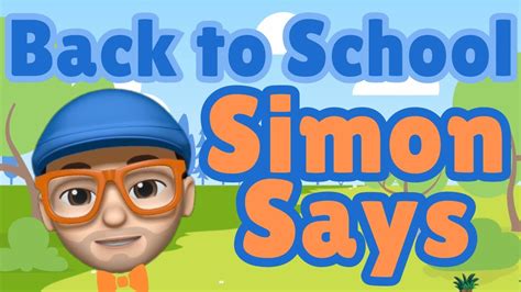 Simon Says Game Back To School Brain Break Gonoodle Youtube