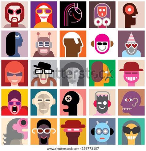 Diversity Face Collage Portraits: Over 620 Royalty-Free Licensable Stock Vectors & Vector Art ...