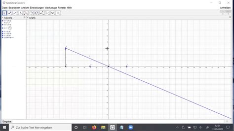 Ph Tutorial Geogebra Bildkonstruktion Konvexe Linse Youtube