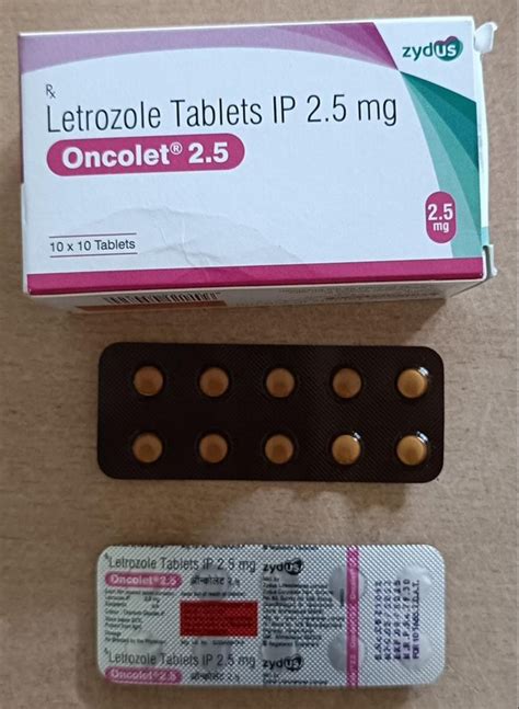 Oncolet Letrozole Tablets Usp For Hospital Mg At Rs Stripe In Pune