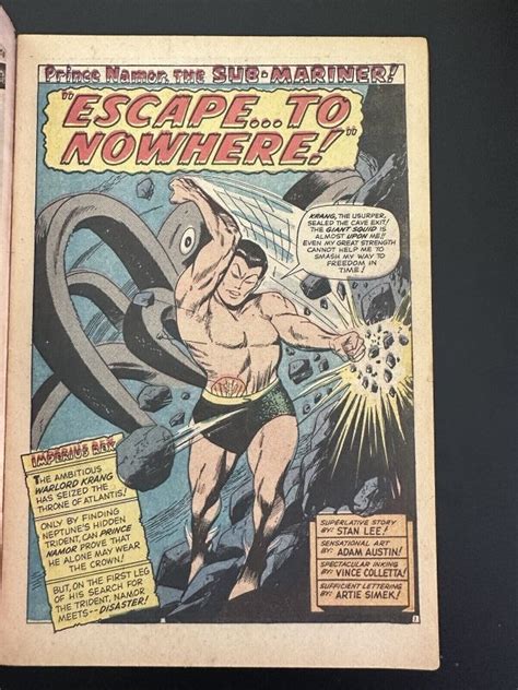 Tales To Astonish 71 VG FN Sub Mariner Hulk Marvel 1965 Comic