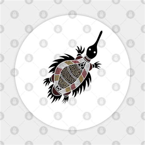 Aboriginal Art - Echidna - Echidna - Magnet | TeePublic