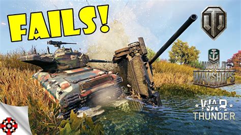 Armored Fails Funny Epic Moments From Wot Wows Wt August