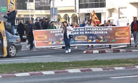 Konfederata e sindikatave sot doli në protesta për paga më të larta dhe