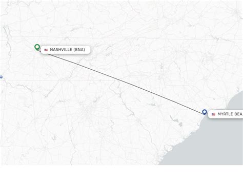 Direct Non Stop Flights From Nashville To Myrtle Beach Schedules