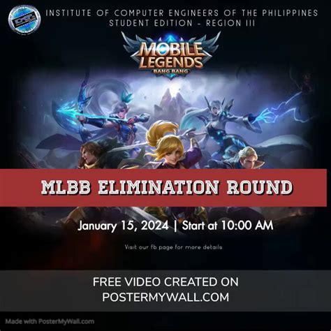 Mobile Legends Tournament Invitation Template Postermywall