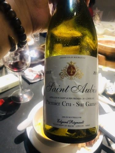 Edgard Regnault Saint Aubin Er Cru Sur Gamay Vivino Us