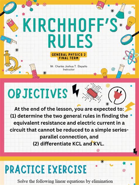 Kirchhoffs Rules | Download Free PDF | Equations | Mathematical Objects