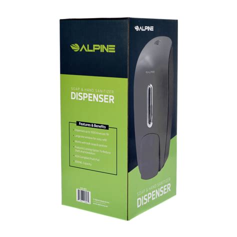 Surface Mounted Soap And Hand Sanitizer Dispenser Alpine