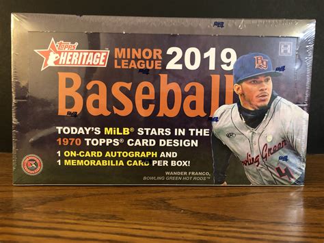 2019 Topps Heritage Minor League Set Review And Box Break WaxPackHero