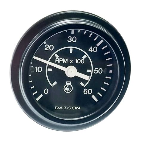 106464 Datcon Tachometer 12V 6000 RPM 106464 Datcon Automotive