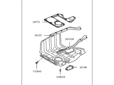 Q Genuine Kia Panel Side Cover Rh