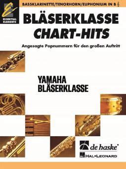 Bl Serklasse Chart Hits Bassklarinette Tenorhorn Blasorchester