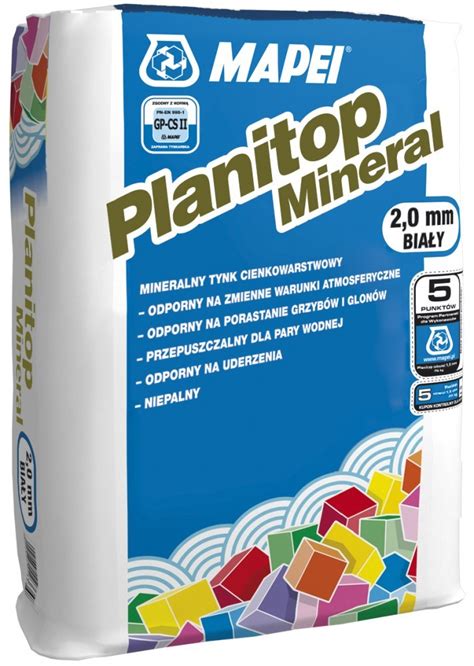 Mapei Planitop Mineral Mm Tynk Mineralny Bia Y Baranek Mm Op