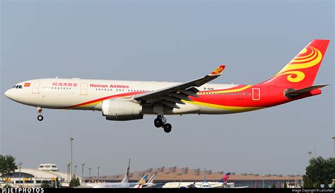 B 6116 Airbus A330 243 Hainan Airlines LaCurtain JetPhotos