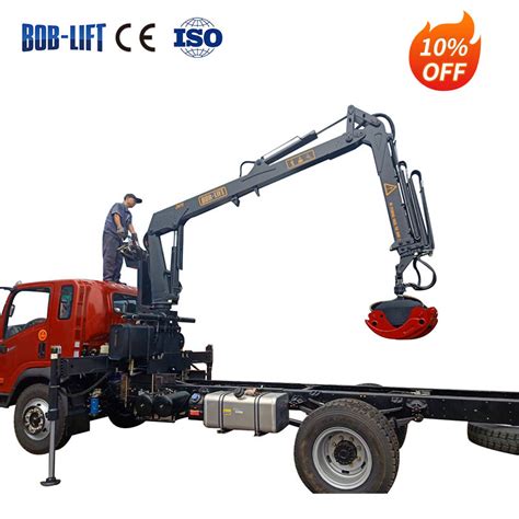 Cheap Sale Ton Wood Grapple Crane Timber Crane China Timber Crane