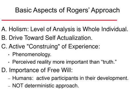 Carl Rogers Theory Of Personality