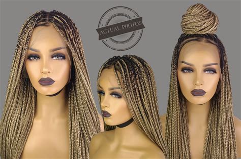 Knotless Box Braided Wig X Lace Frontal Wig B Ebay