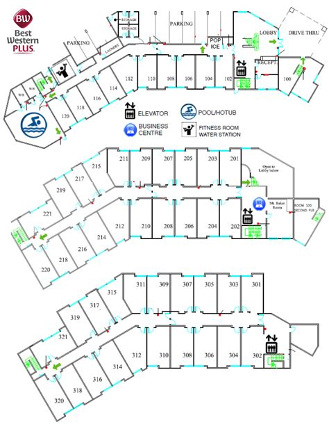 Floor Plans Best Western Plus Regency