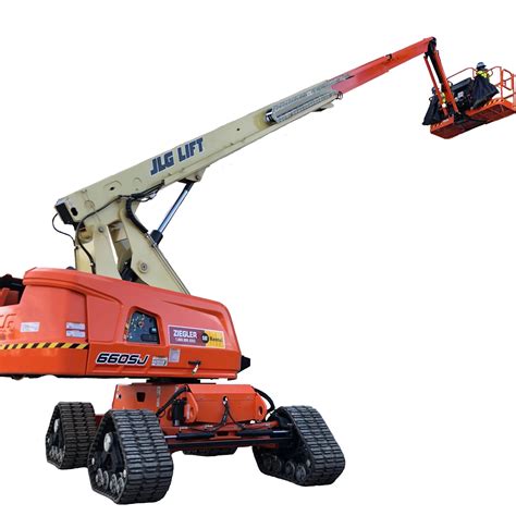 Jlg Sj Quadtrack Tracked Telescopic Boom Lift W Jib Ziegler