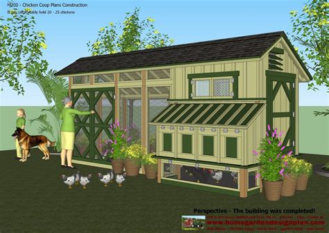 Large chicken coop layout ~ Kc