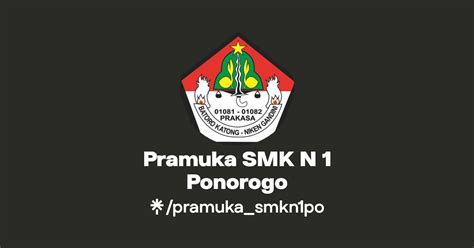 Pramuka Smk N 1 Ponorogo Tiktok Linktree