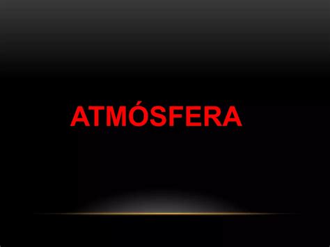 Atmosfera PPT