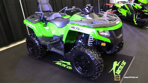 2018 Arctic Cat Alterra TRV 700 XT Recreational ATV Walkaround 2017