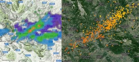 Forti Temporali Nelle Zone Interne Del Molise Meteo Giornale