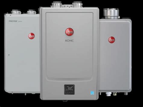 Natural Gas Rheem Tankless Water Heater Clearance Selling