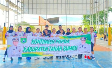 POPDA Kalsel 2024 Tim Voli Putri Tanah Bumbu Libas Balangan 3 0