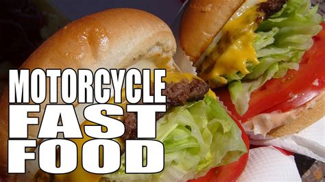 How To Carry Fast Food On A Motorcycle Youtube