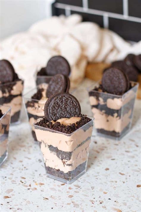 No Bake Oreo Dessert Cups Mini Desserts Dessert Shooters Recipes