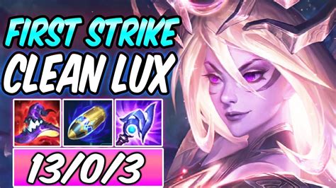 S FIRST STRIKE LUX MID CLEAN GAMEPLAY 3 ITEMS IN 16 MINUTES Build