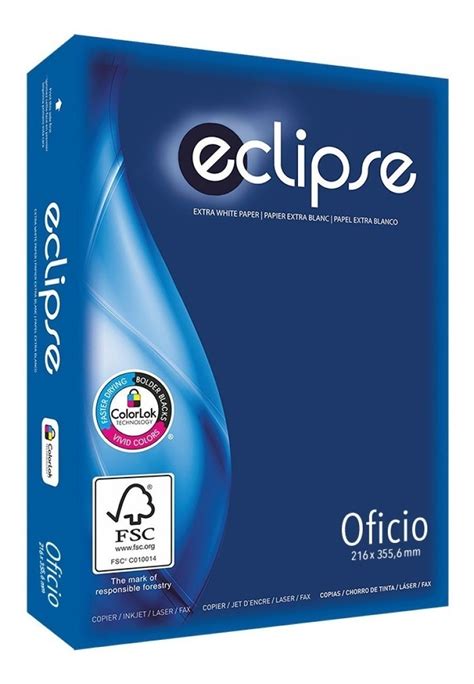 Resma Papel Oficio Eclipse Mayor Y Detal Tepuy Mercado Libre