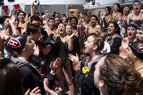 Harvard Swimming And Diving Photos Billie With An Ie