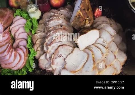 Prosciutto Smoked Meat Stock Videos Footage Hd And K Video Clips