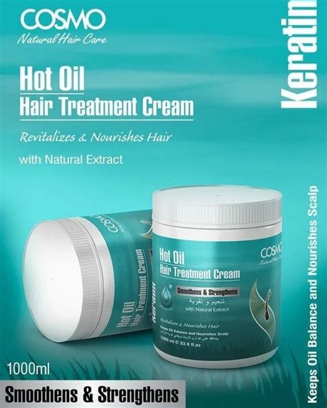 Cosmo Keratin Hot Oil Hair Treatment Cream At ₹ 530 Shah Market