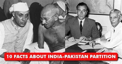 10 Facts About India-Pakistan Partition That You Probably Didn't Know ...