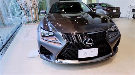 Lexus Rc F Has All Carbon Hood And Body Kit Stunning Grey Paint