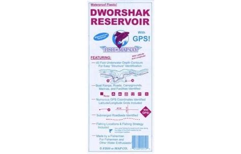 FISH-N-MAP DWORSHAK RESERVOIR (ID) - Black Sheep Sporting Goods