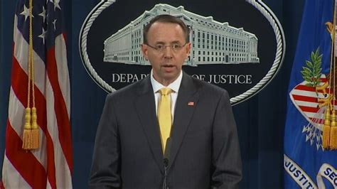 Us Deputy Attorney General Rosenstein Summoned To The White House Abc