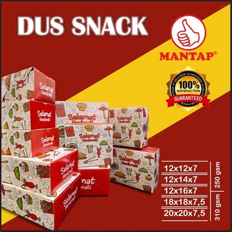 Jual DUS SNACK MOTIF MANTAP DUS KUE DUS NASI Oleh PT Mitra Unit