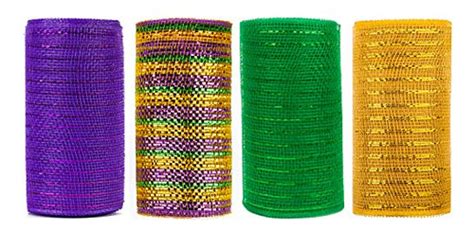 Laribbons Deco Mesh Poly Ribbon 6 Pulgadas X 30 Pies Cad Cuotas Sin