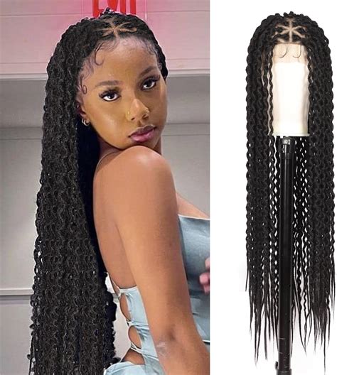 Amazon Sangtok Braided Wigs For Black Women Inch Boho