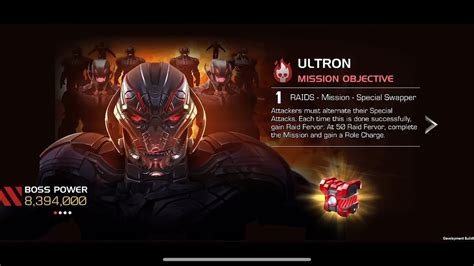 WORLDS FIRST MCOC Raids Ultron Boss SOLO Ish No Tactical Charges