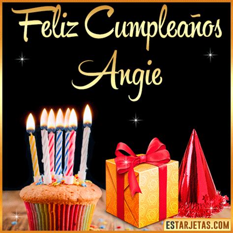 Feliz Cumplea Os Angie Im Genes Tarjetas Y Mensajes